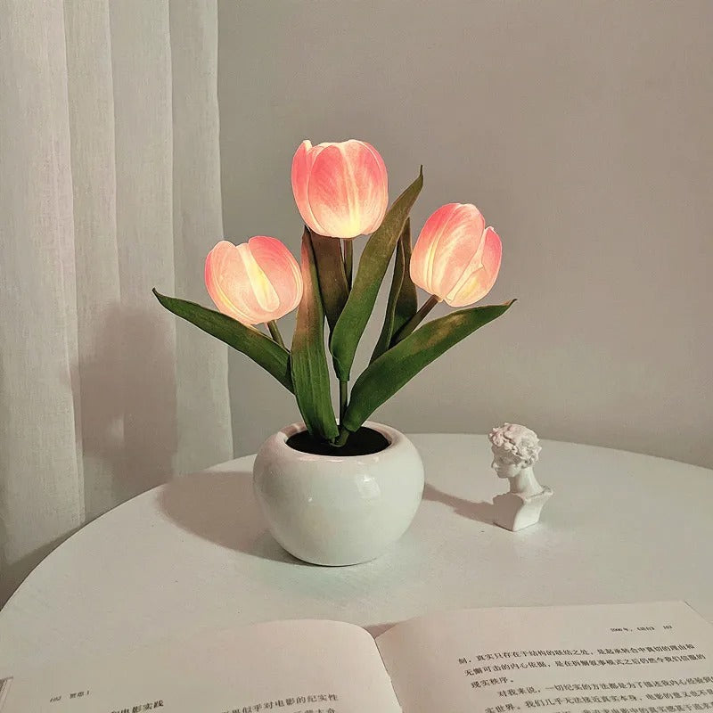 Glowing Tulip Lamp